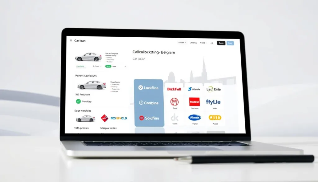 autoleningen vergelijken België